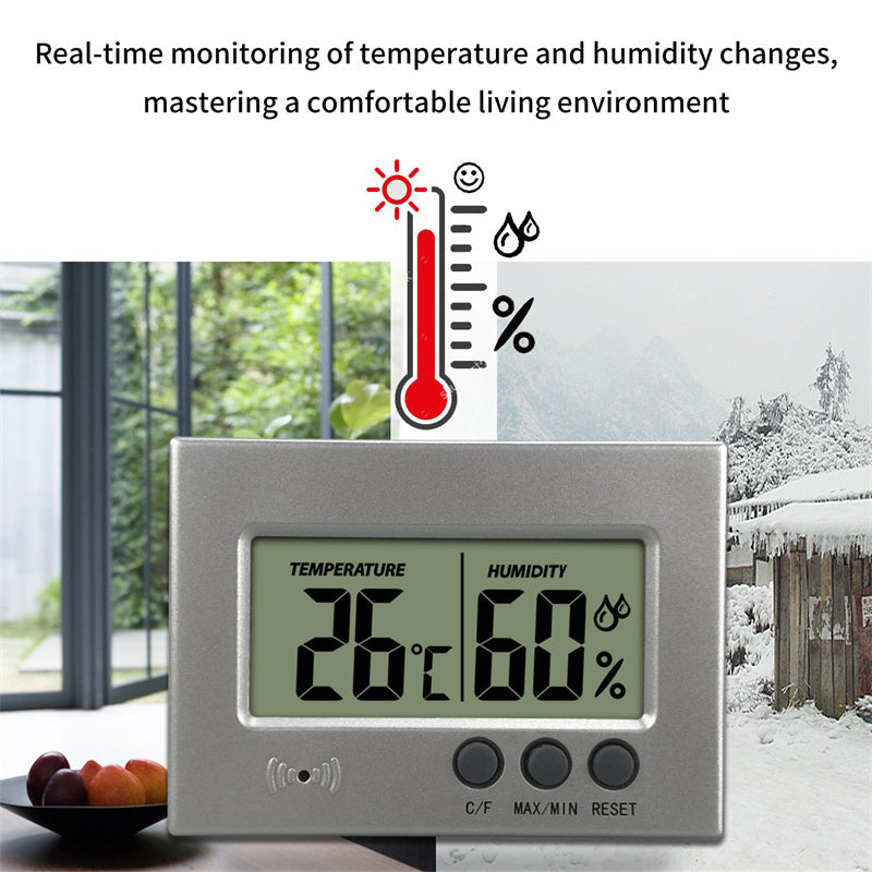 Mini Electronic Temperature And Humidity Hygrometer