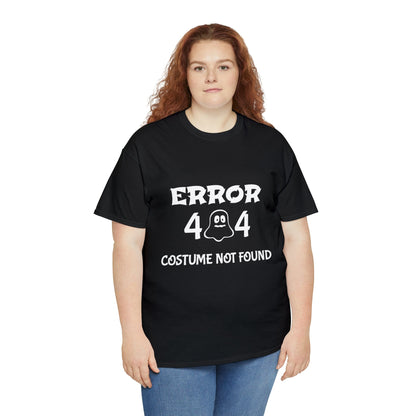 ERROR 404 Costume Not Found - Black