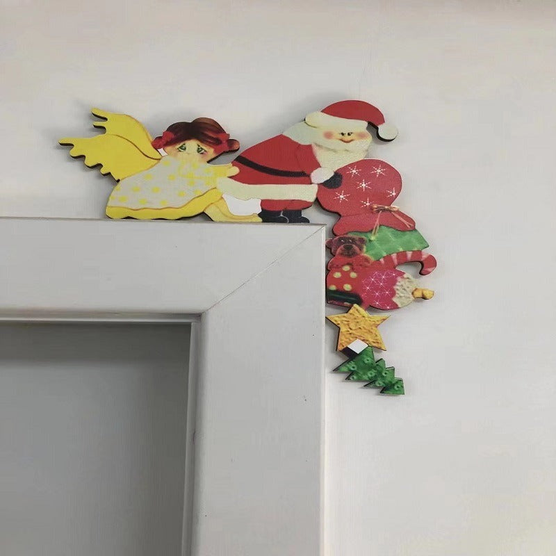 Christmas Door Frame Corner Decorations