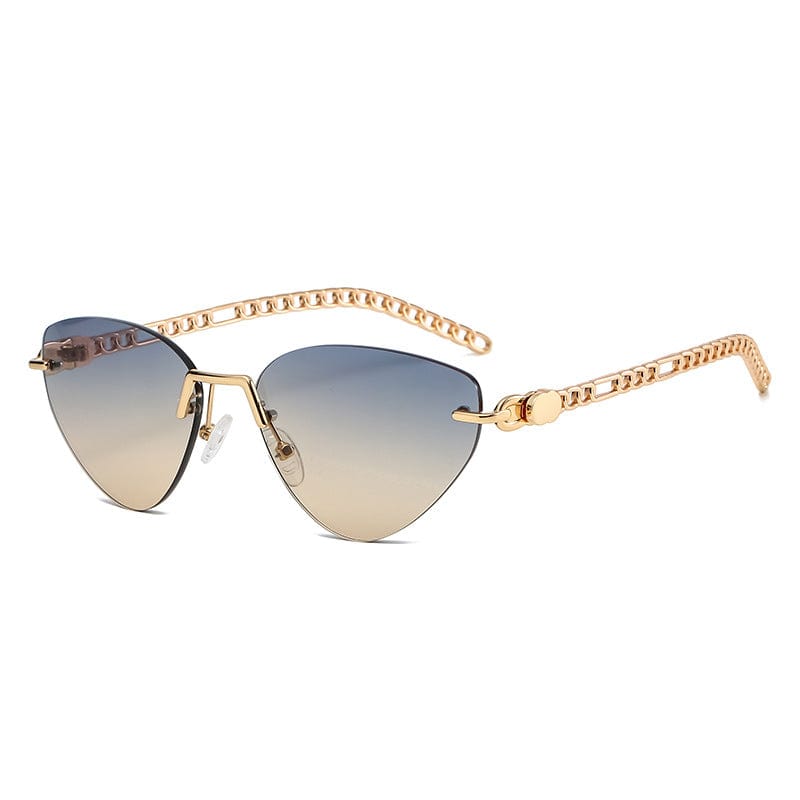 Sunglasses - Cat-Eye Rimmed UV400 Unisex Sun Glasses