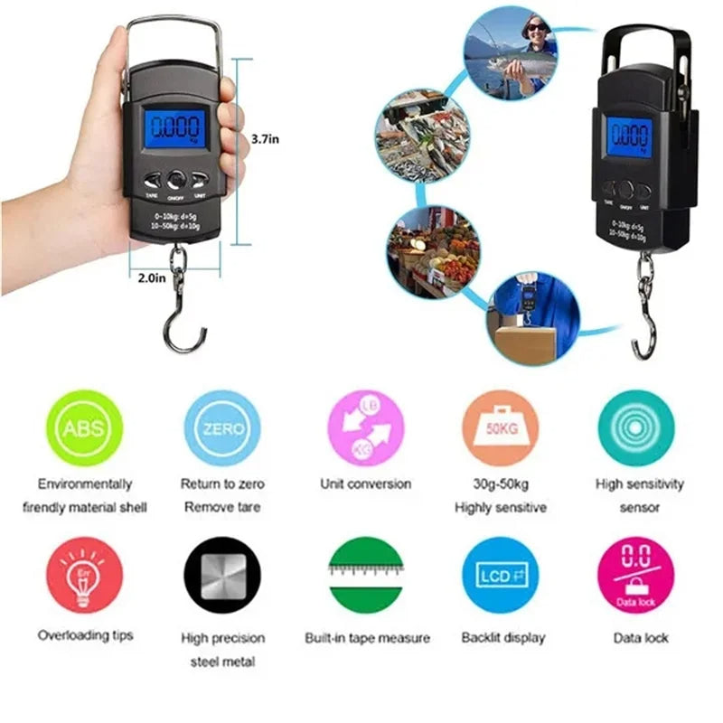 50kg/10g Oauee Mini Electronic Scale