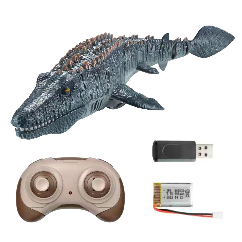 Remote Control Crocodile Dinosaur With Swinging Tail RC Toy