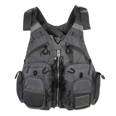 Breathable Fishing Life Vest Utility Jacket