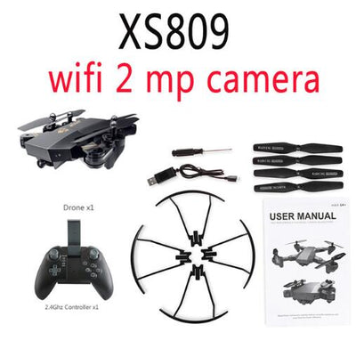 XS809W Foldable RC Quadcopter