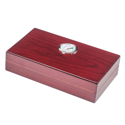 Portable Cedar Wood Cigar Humidor Case
