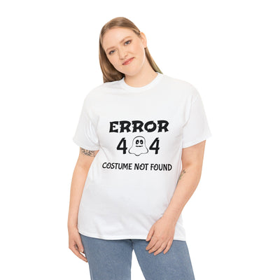 ERROR 404 Costume Not Found - White - GiddyGoatStore