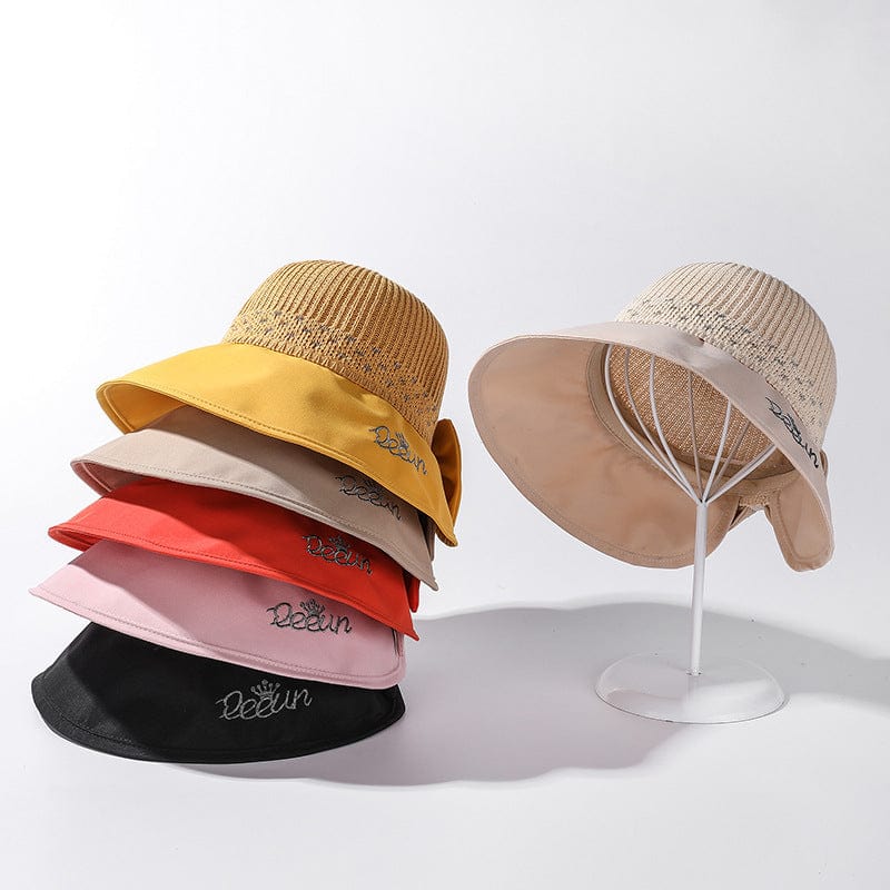 Women's Summer Outdoor Sun Protection Casual Wide-Brimmed Sun Hat