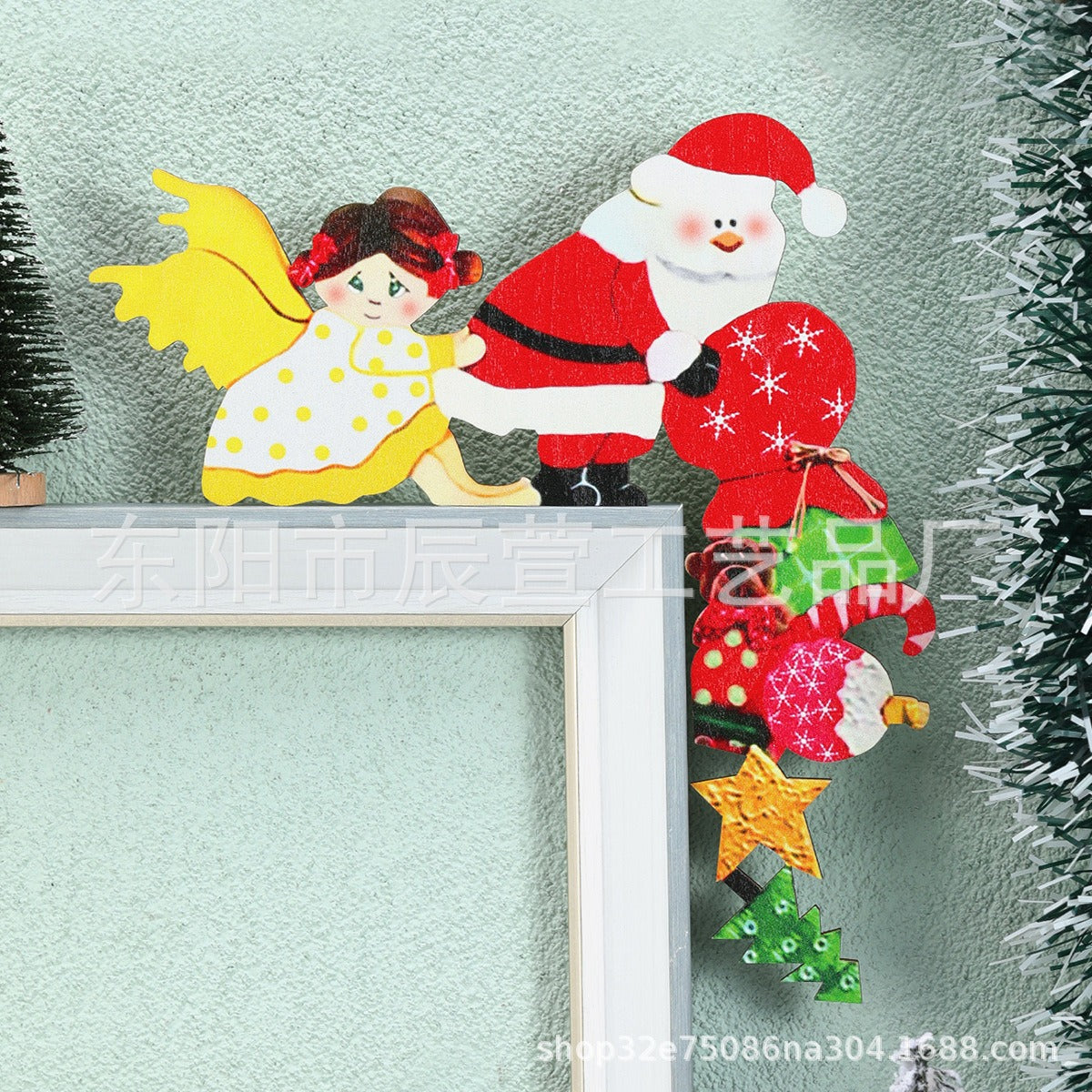 Christmas Door Frame Corner Decorations