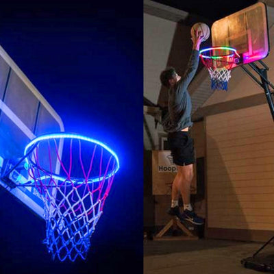 Basketball Rim Hoop LED Strip Solar Light