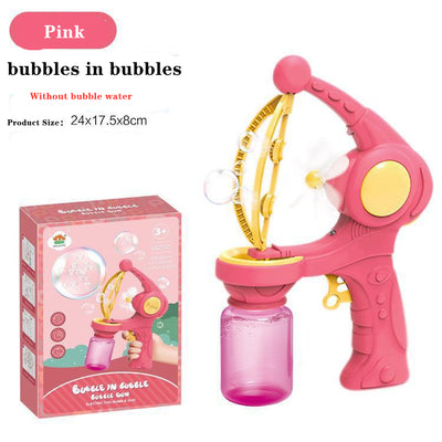 Automatic Handheld Big Bubble Machine Bubble Gun Toy