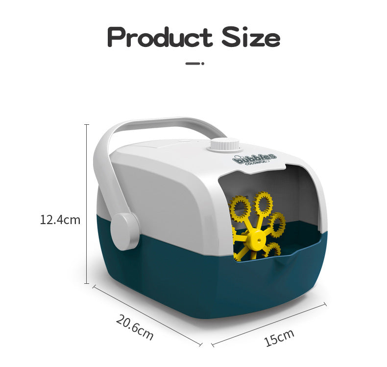 Automatic Desktop Bubble Machine