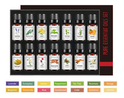 14 Pack Aromatherapy Natural Essential Oils - GiddyGoatStore