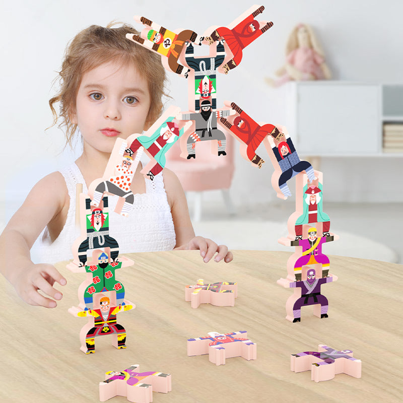 Kids Stacking Animal Building Block Sets