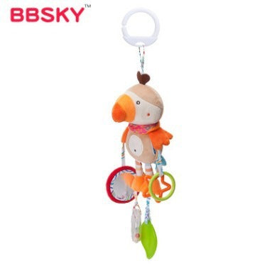 Baby Bed Stroller Hanging Plush Wind Chimes Toy