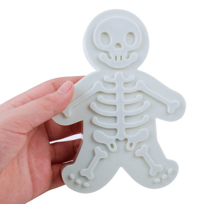 Halloween Gingerbread Man Skeleton 3D Cookie Cutter
