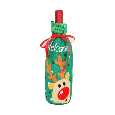 Christmas Wine Bottle Covers - GiddyGoatStore