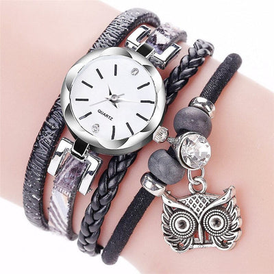 Watch - Women's Vintage Fashion Metal Pendant Bracelet Watch