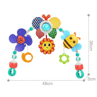 Baby Crib Bed Bell Hanging Puzzle