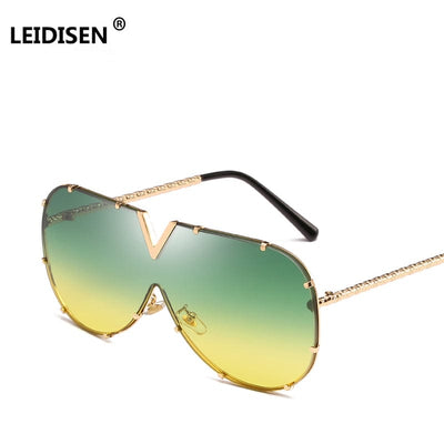 Gafas de sol - Gafas de sol unisex UV 400 de la marca de diseñador LEIDISEN