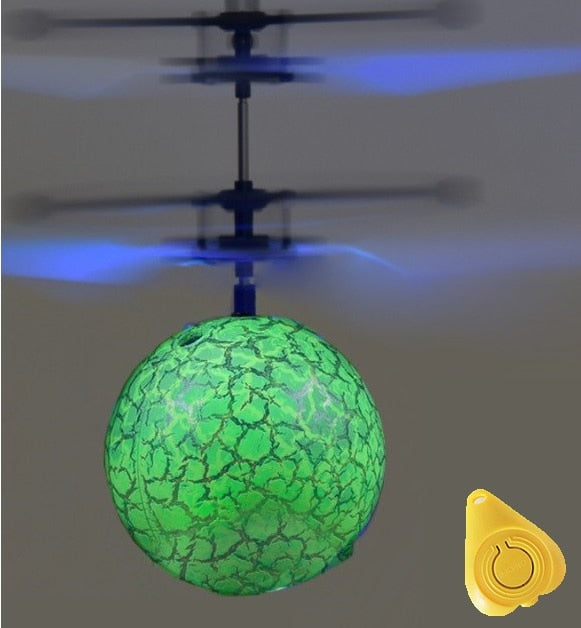 Colorful LED Flying Ball RC