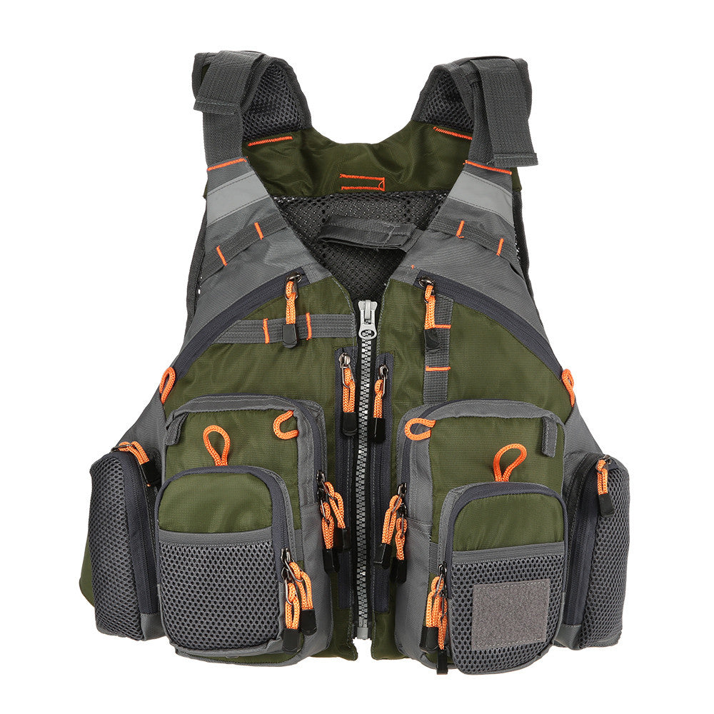 Breathable Fishing Life Vest Utility Jacket