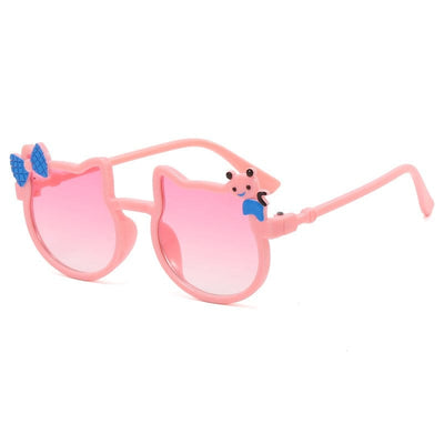 Children's - Bowknot Cute H Kitty UV400 Sun Glasses