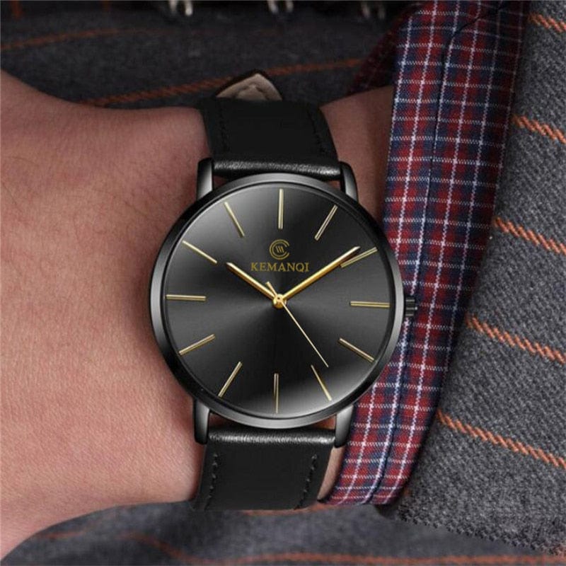 Men's Watch - Ultra-thin Wrist Watch - GiddyGoatStore