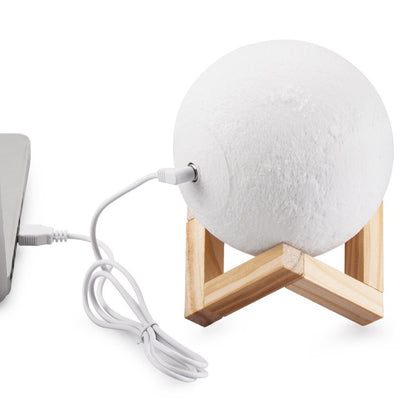 3D Print Moon Lamp Night Light With Custom Photo