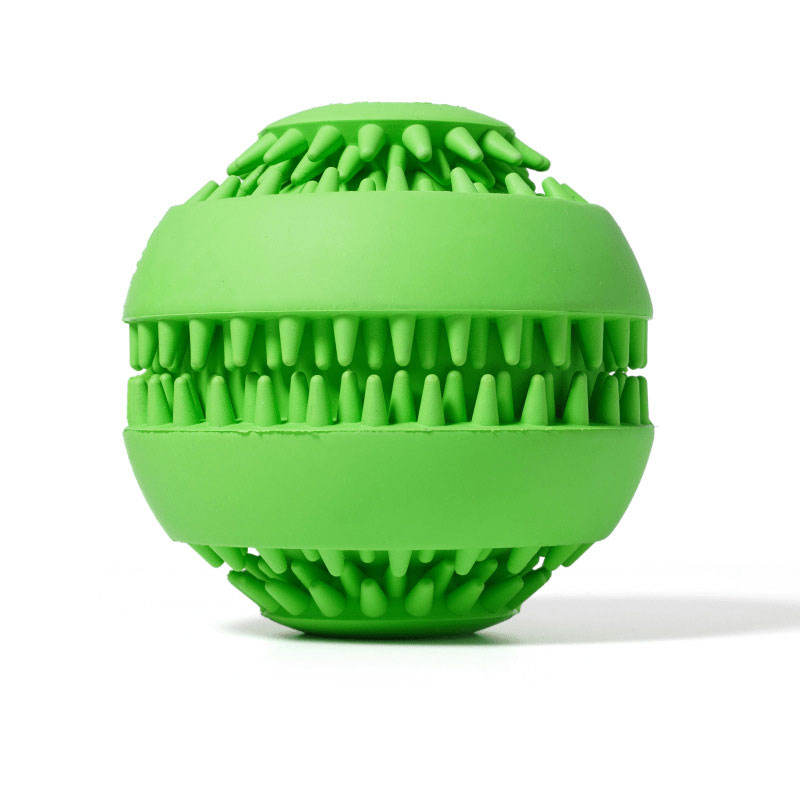 Dog Natural Rubber Teeth Cleaning Ball