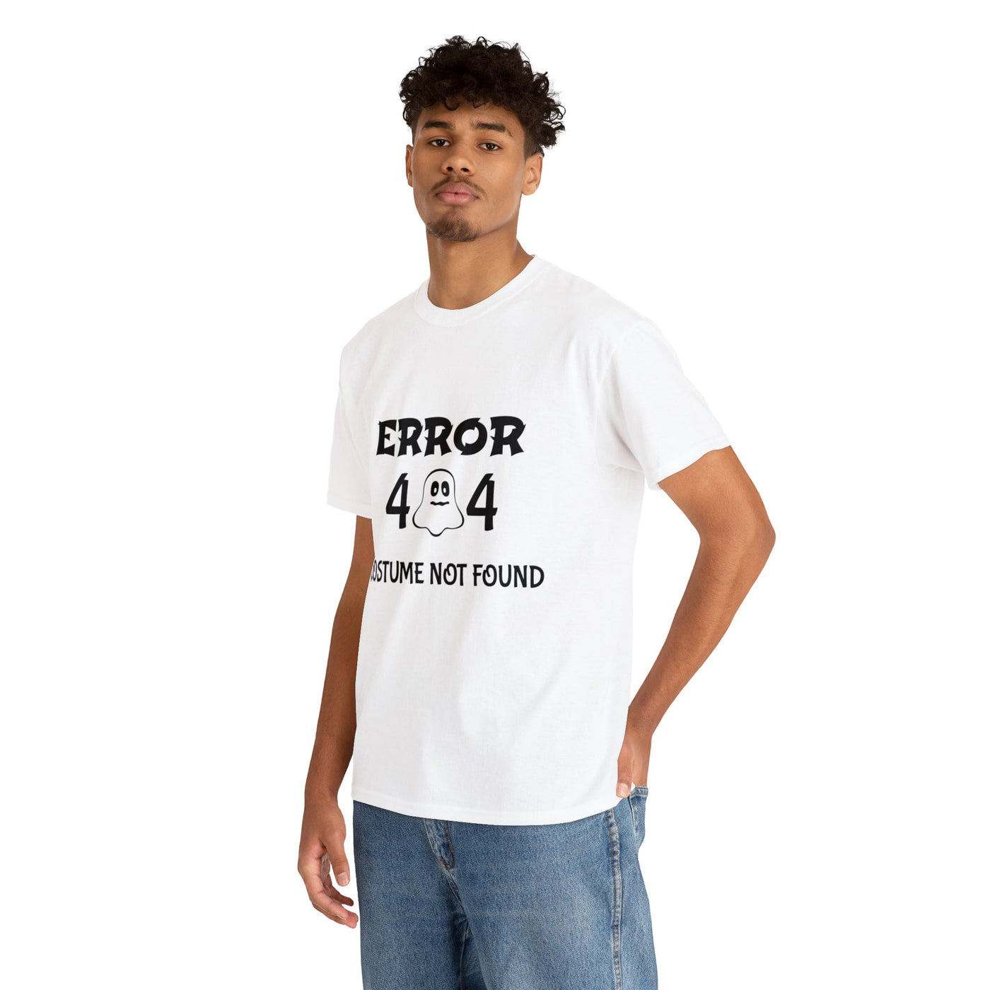 ERROR 404 Costume Not Found - White - GiddyGoatStore