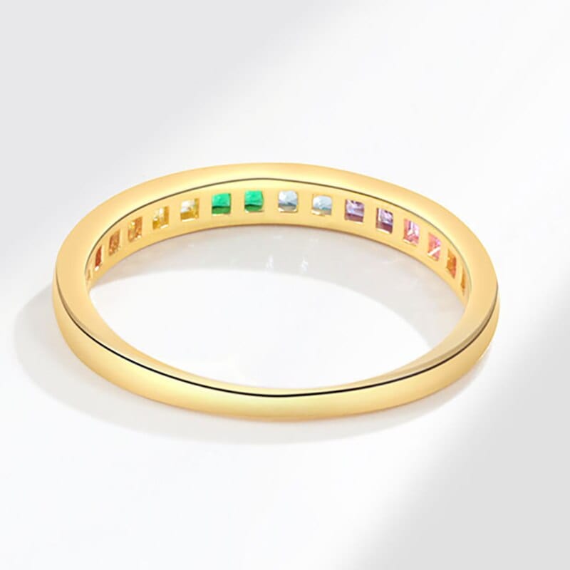 Ring - Women's Colorful Zircon Ring