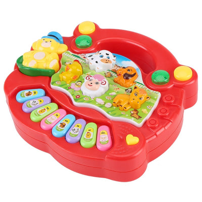 Toddler's Animal Farm Sounds Piano Toy