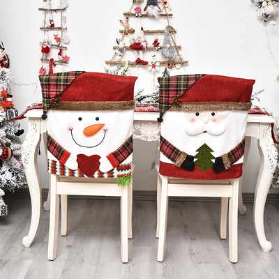 Christmas Dining Chair Cover Xmas Decor