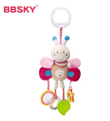 Baby Bed Stroller Hanging Plush Wind Chimes Toy