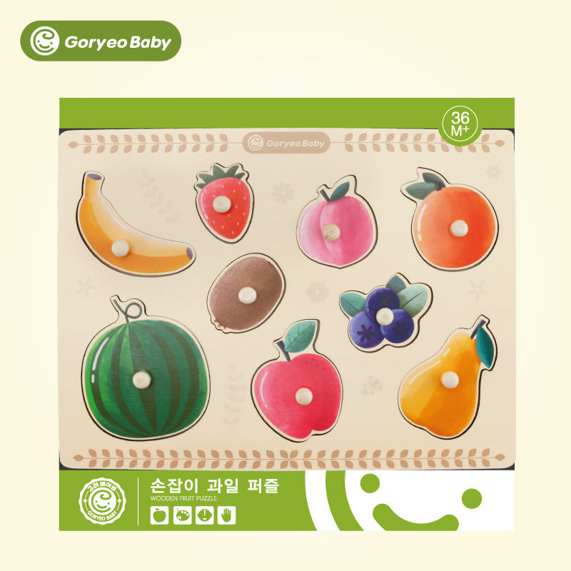 Baby Shapes And Numbers Wood Puzzles