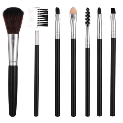 7 Pack Professional Makeup Brush Set - GiddyGoatStore