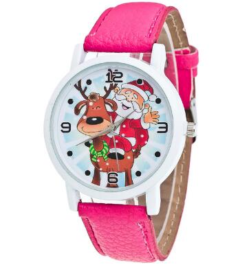 Christmas Watch - Leather Band Xmas Watches