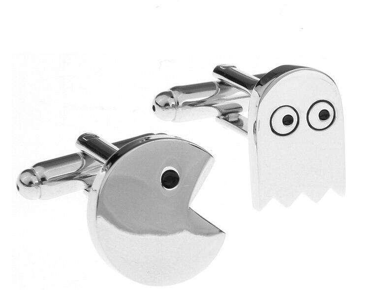 Cufflinks - Cute Pacman Design Cuff Links