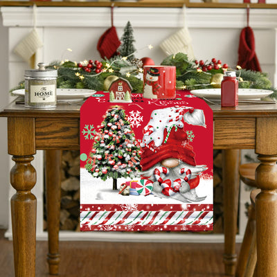 178CM Christmas Table Runner Xmas Table Cloth