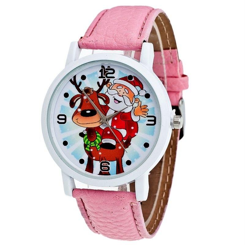 Christmas Watch - Leather Band Xmas Watches