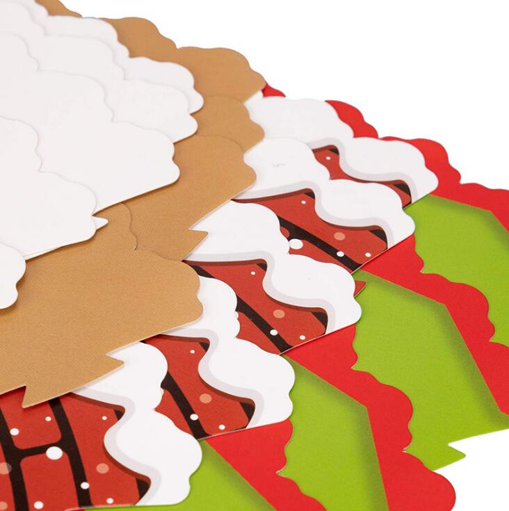 24PCS Christmas Cupcake Paper And Toppers Sets