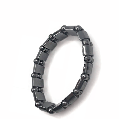 Black Stone Magnetic Bracelet - GiddyGoatStore