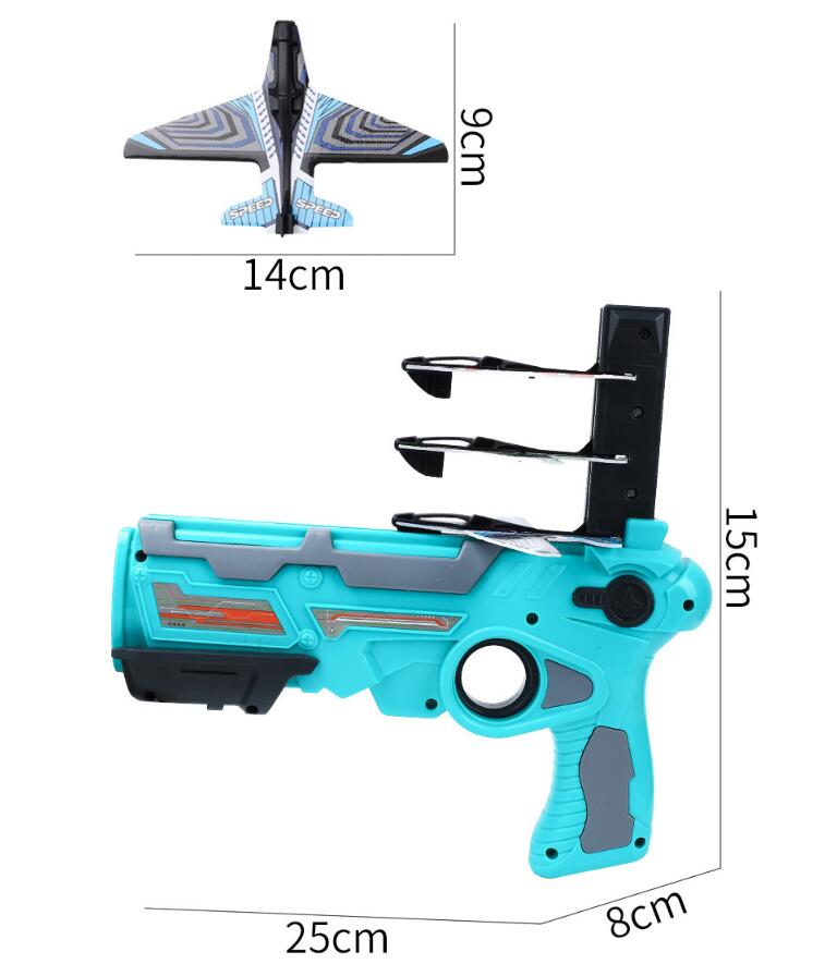 Kids Catapult Foam Plane Model Launchers Toy