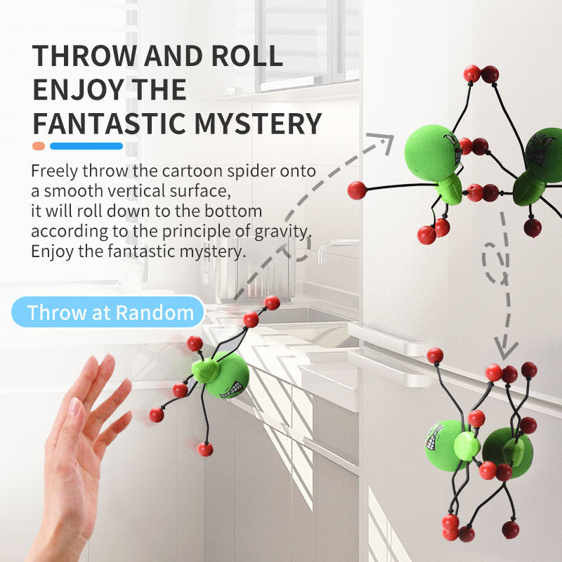 Climbing Spider Wall Toy With Sticky Feet