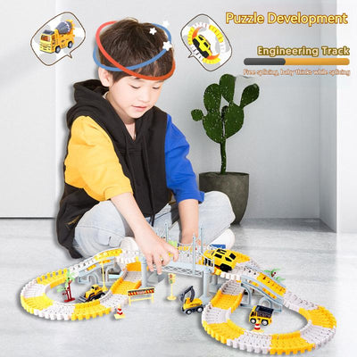 Electric Car Track Toy Sets