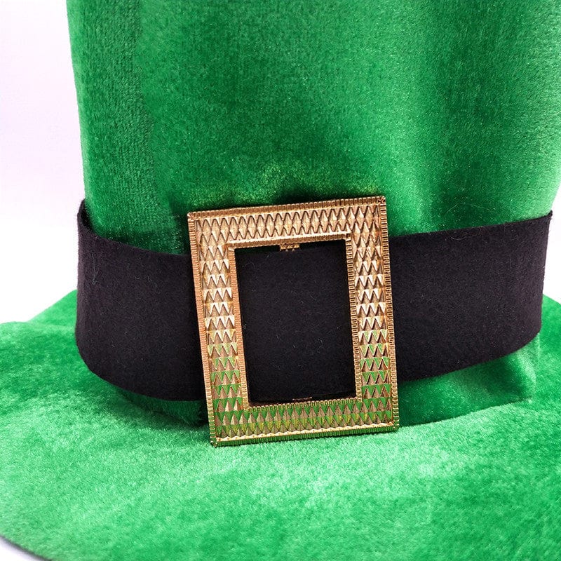 St. Patrick's Day Green Velvet Irish Party Hat