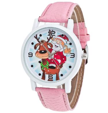 Christmas Watch - Leather Band Xmas Watches