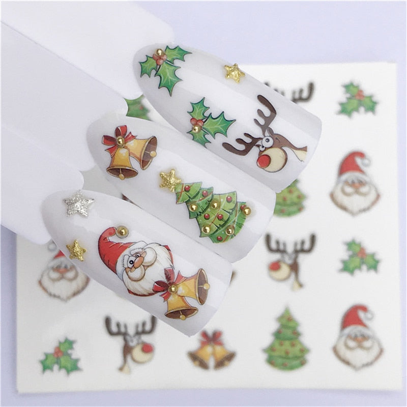 Christmas Nail Art Stickers