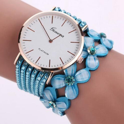 Watch - Women's CZ Diamond Quartz Bracelet Watch