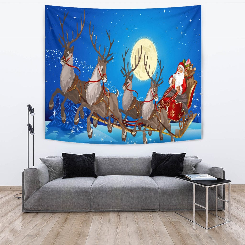 Tapestry - Christmas Santa - GiddyGoatStore